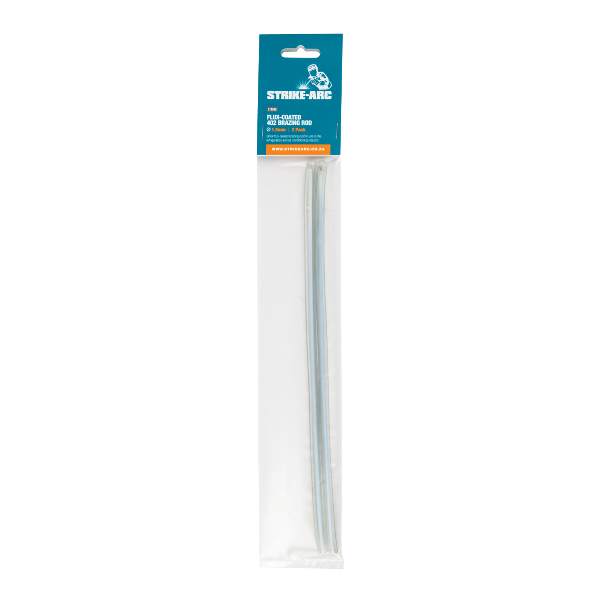 BRAZING ROD FLUXCOAT 402 1.50MM 2 PACK