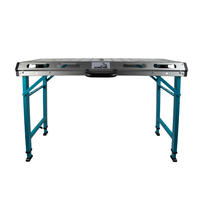 STRIKE-ARC FOLDABLE WELDING TABLE