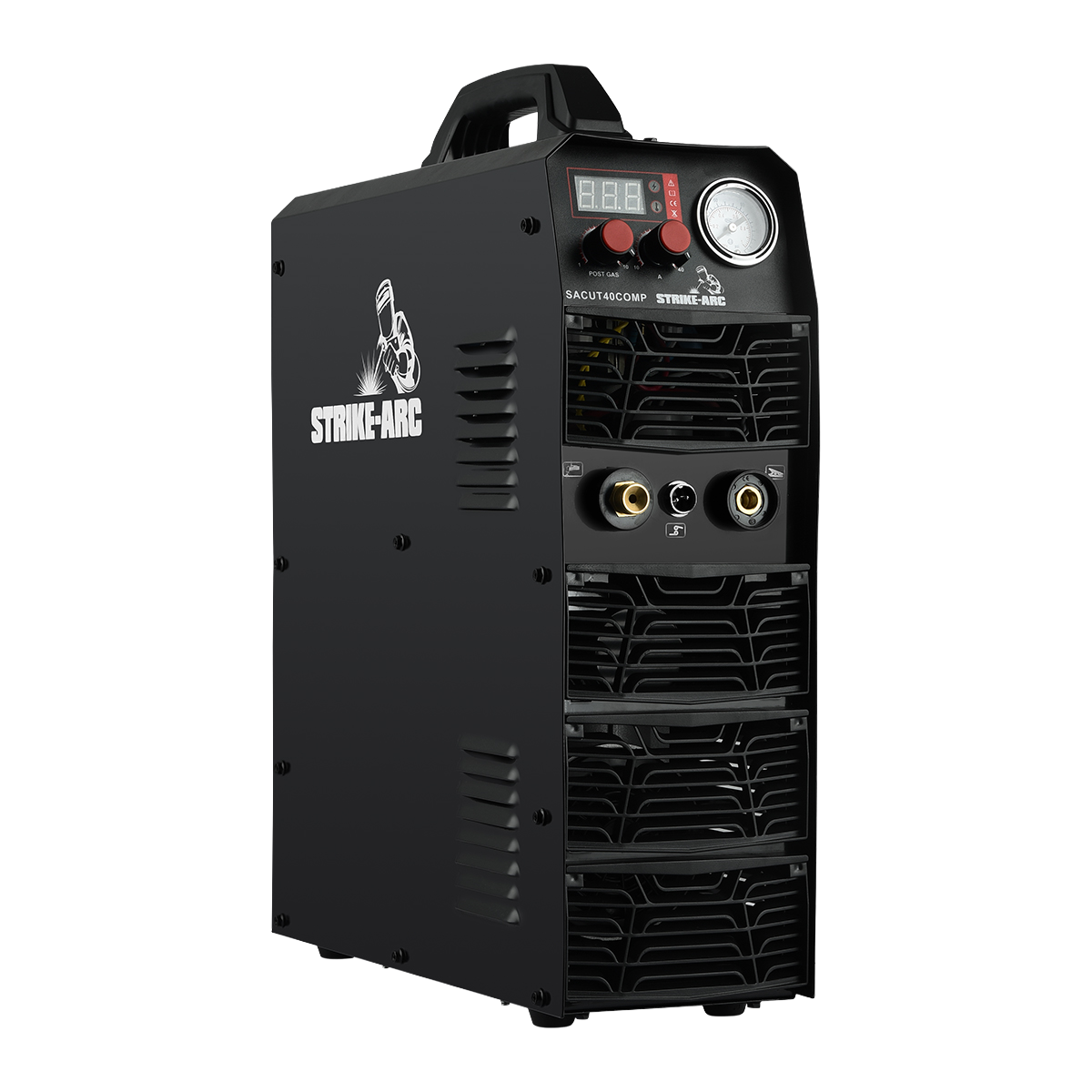 STRIKE-ARC PLASMA CUTTER WITH BUILT IN COMPRESSOR